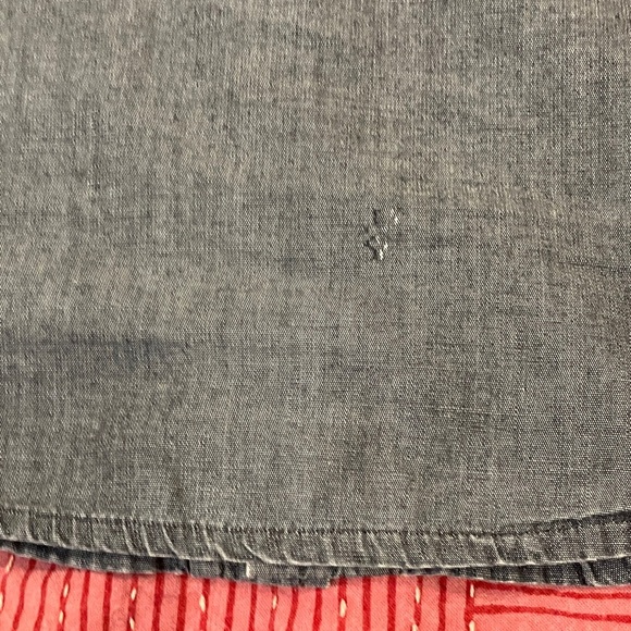 Super brand Men's size small Dark Gray Casual Button Down Shirt - Picture 14 of 14